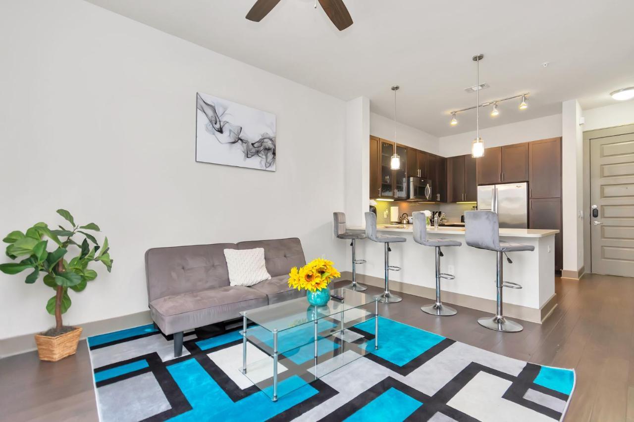 U1 Penthouse Downtown Houston Rental Car Available Apt 1Br 1Bth Gym Sleep Good Екстер'єр фото