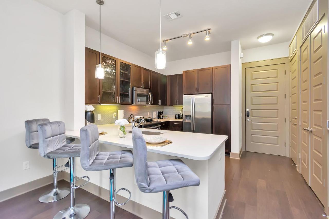 U1 Penthouse Downtown Houston Rental Car Available Apt 1Br 1Bth Gym Sleep Good Екстер'єр фото