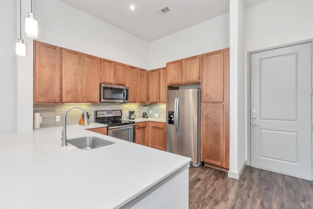 U1 Penthouse Downtown Houston Rental Car Available Apt 1Br 1Bth Gym Sleep Good Екстер'єр фото